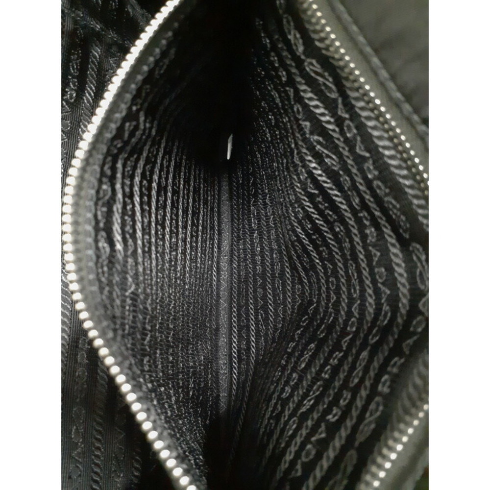 Prada Shoulder Quilted Bag Chain Black - Picture 6 of 9